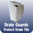 Drain Guard keeps your drain tile clean